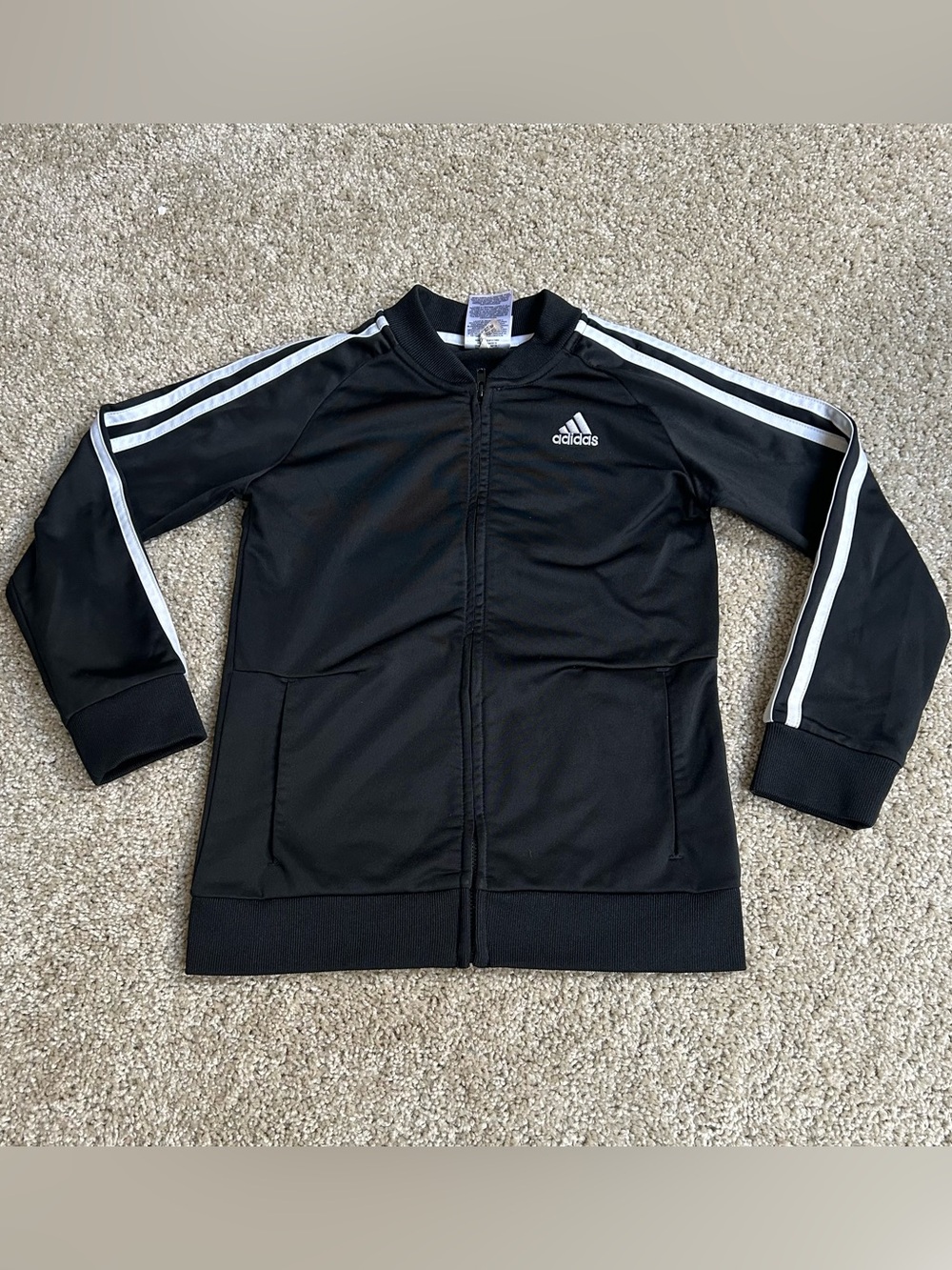 adidas Boys' Iconic Tricot Jacket (Size 7)